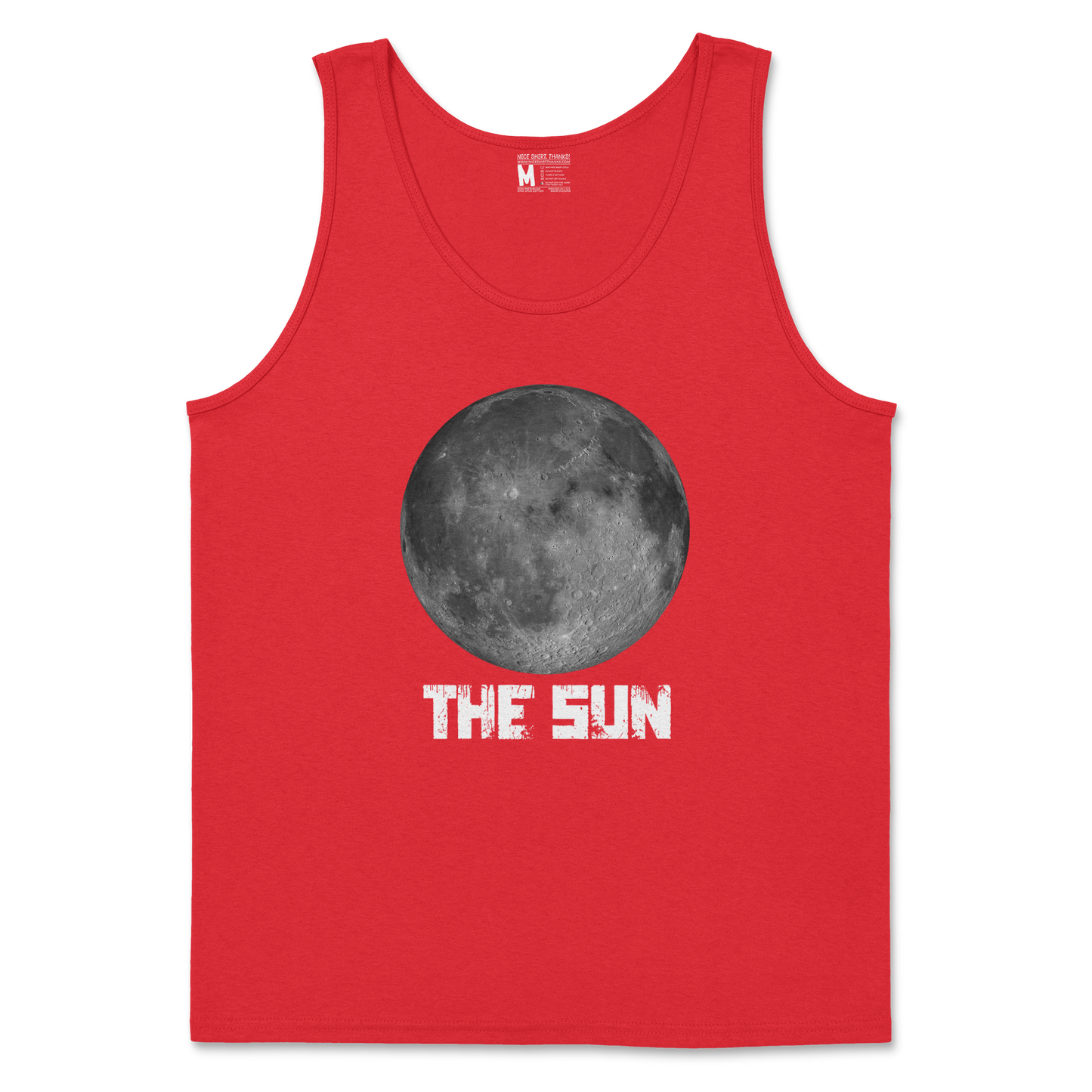 Gildan SoftStyle Tank Top The Sun in Red