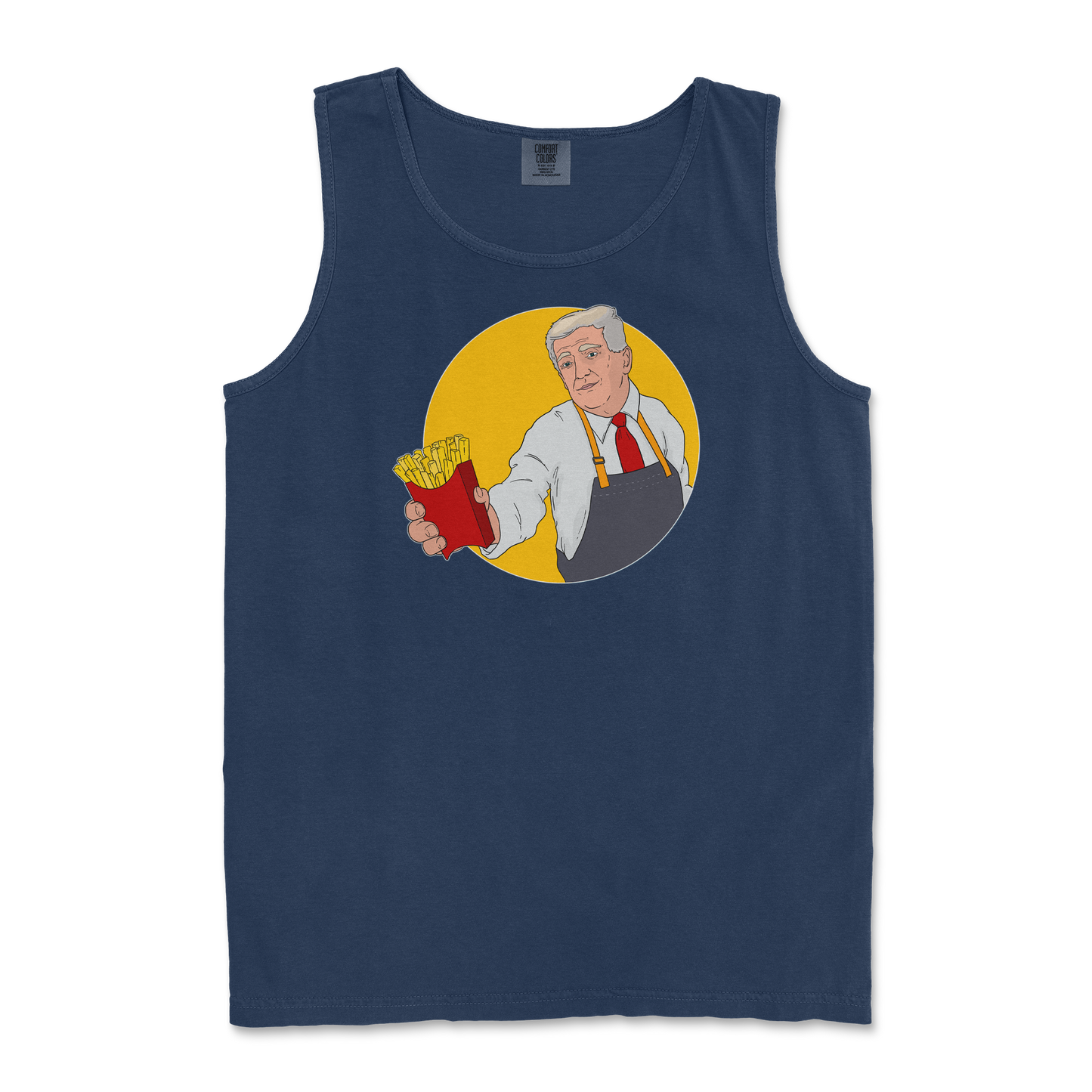 Comfort Colors Tank Top McTrump in True-Navy