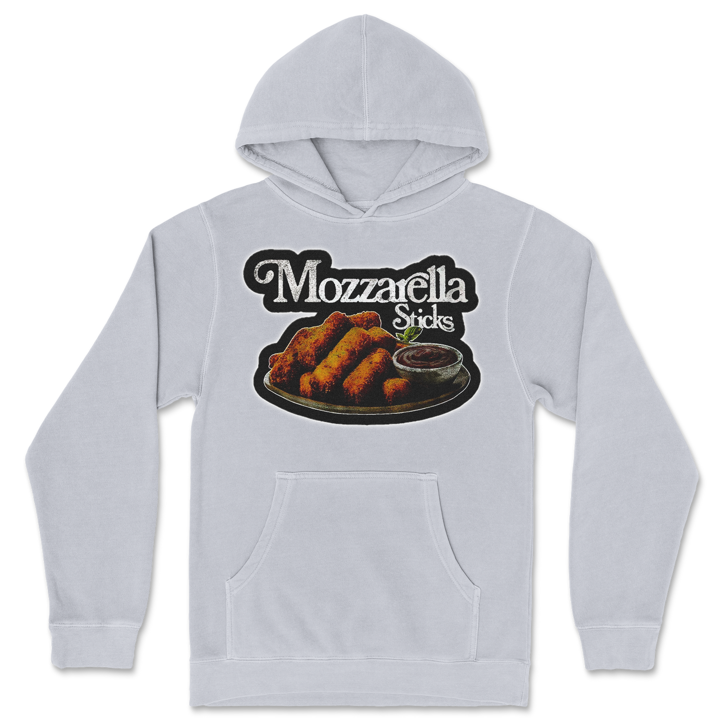 Independent Clothing Co. Hoodie Mozzarella Sticks in GreyHeather