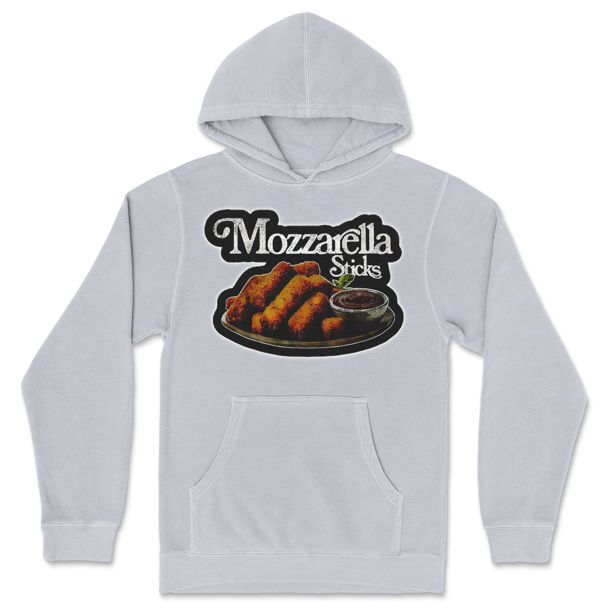 Independent Clothing Co. Hoodie Mozzarella Sticks in GreyHeather
