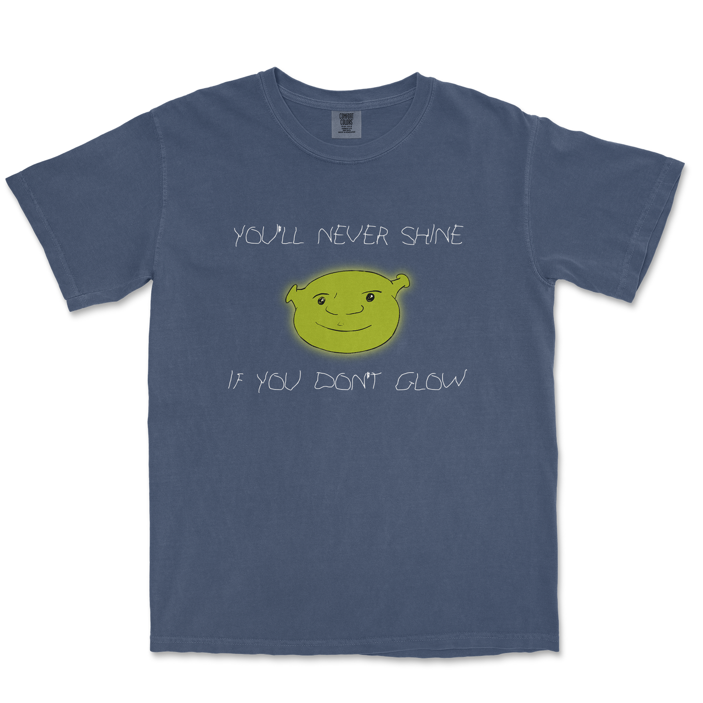 Comfort Colors T-Shirt Shrekc in Midnight
