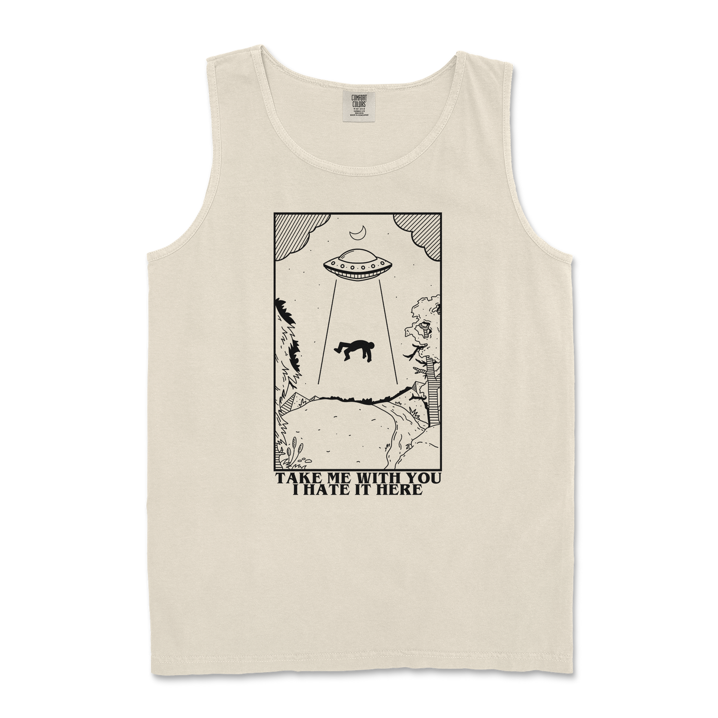 Comfort Colors Tank Top in Ivory