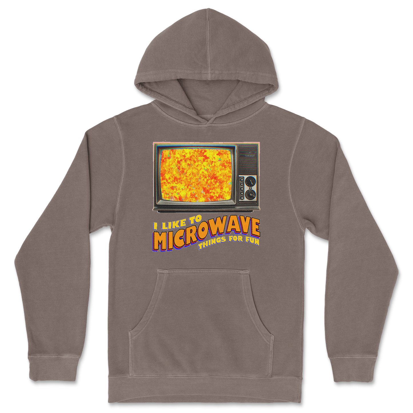 Independent Clothing Co. Hoodie Microwave for fun in Clay