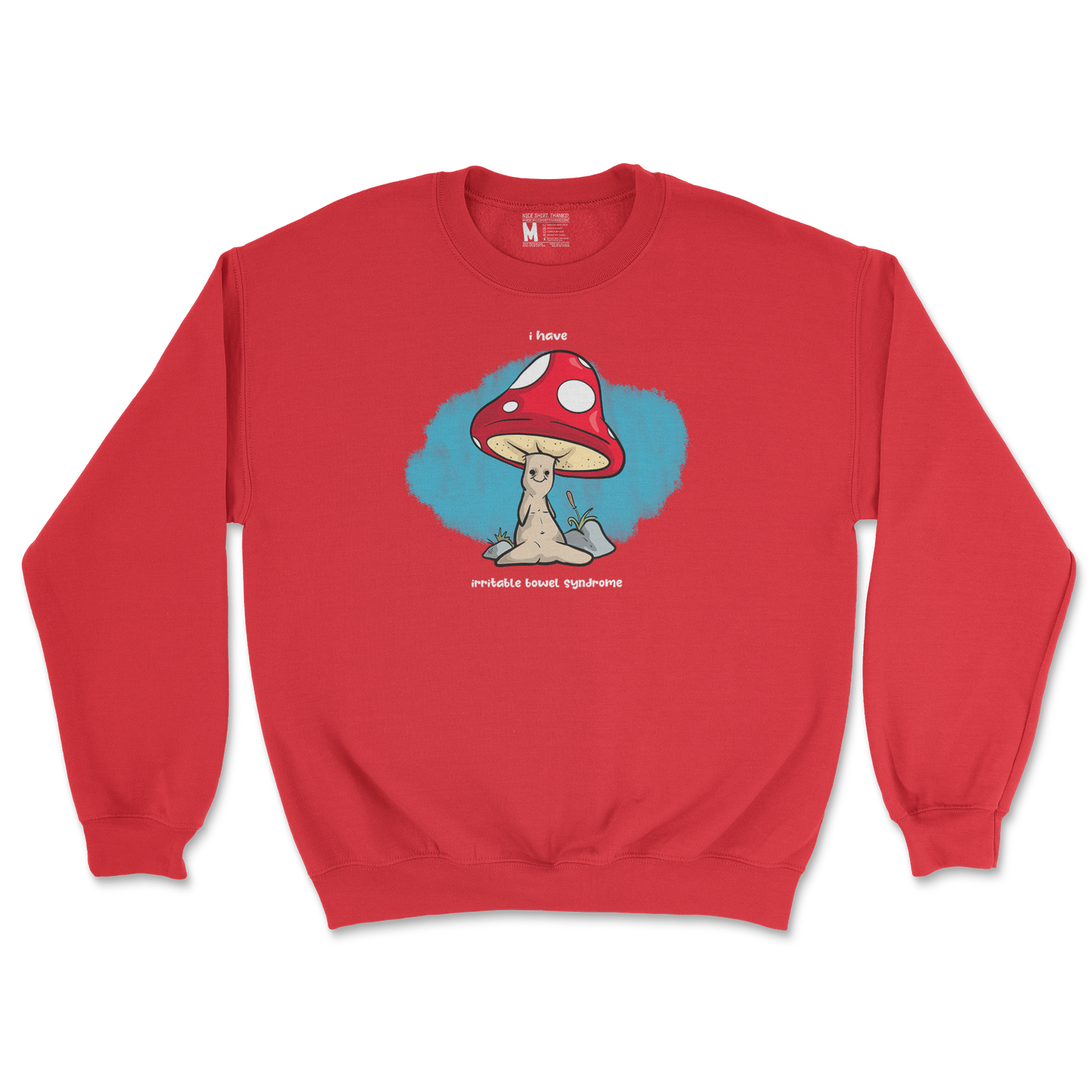 Gildan SoftStyle Crew Neck IBS in Red