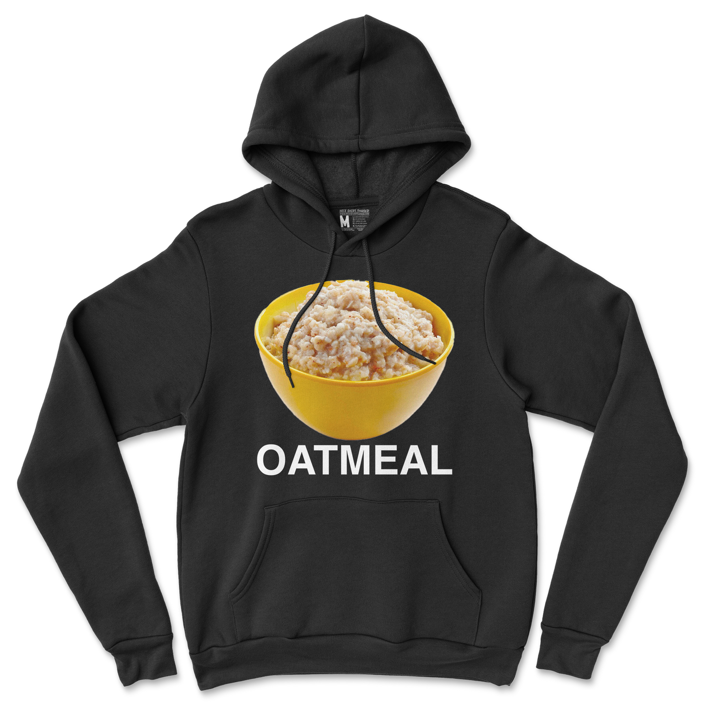 Gildan SoftStyle Hoodie Oatmeal in Back