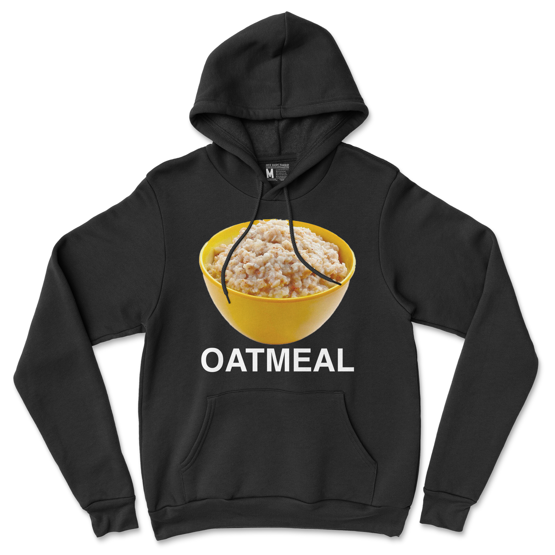 Gildan SoftStyle Hoodie Oatmeal in Back