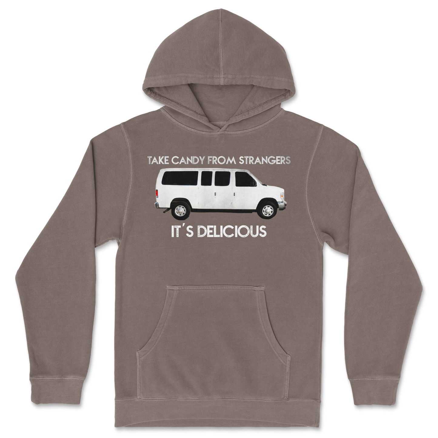 Independent Clothing Co. Hoodie Stranger Danger in Clay