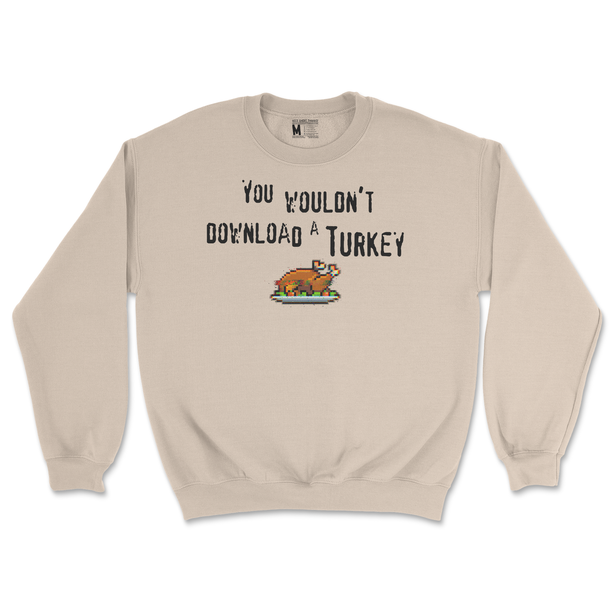 Gildan SoftStyle Crew Neck Downloadable Turkey  in Sand