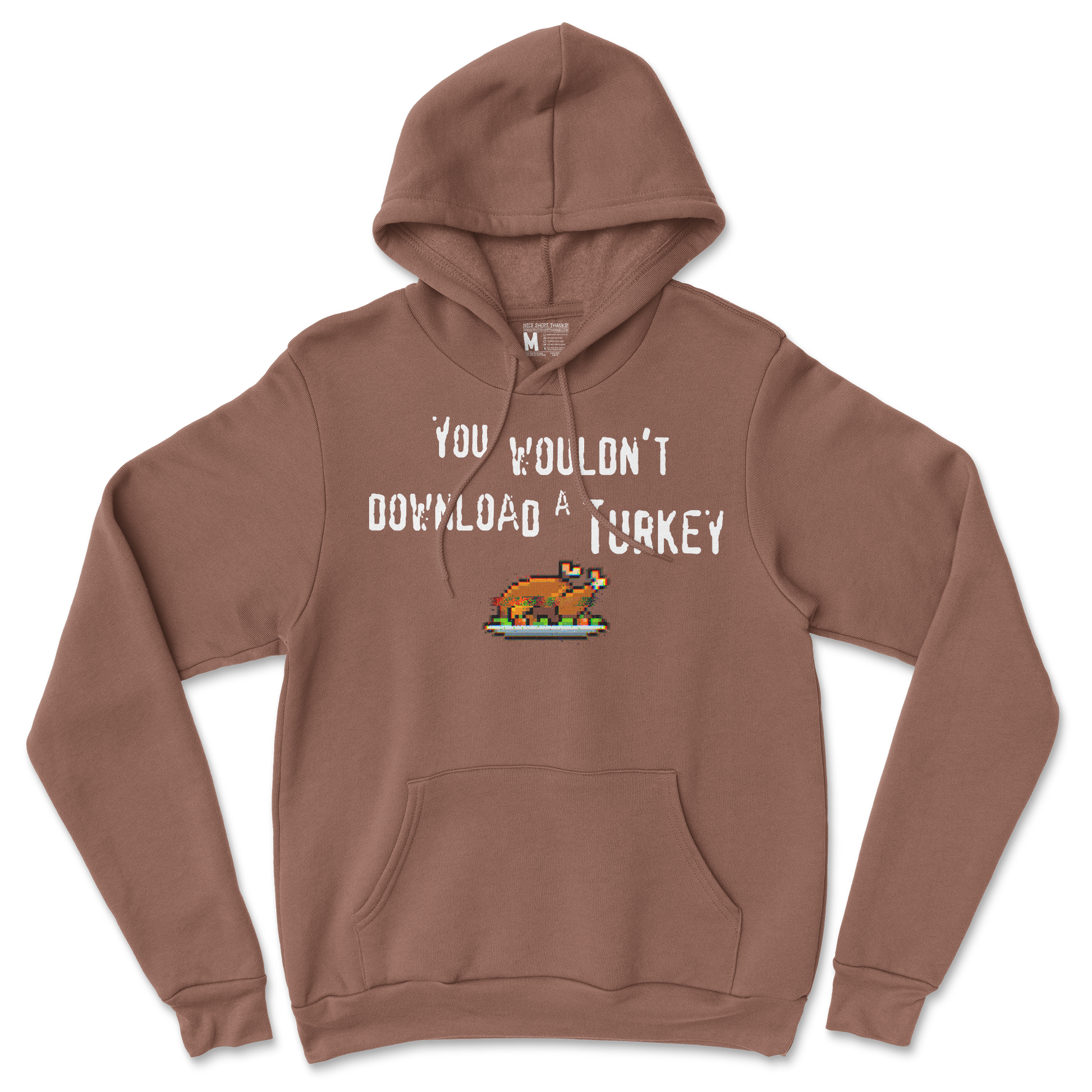 Gildan SoftStyle Hoodie Downloadable Turkey  in Cocoa