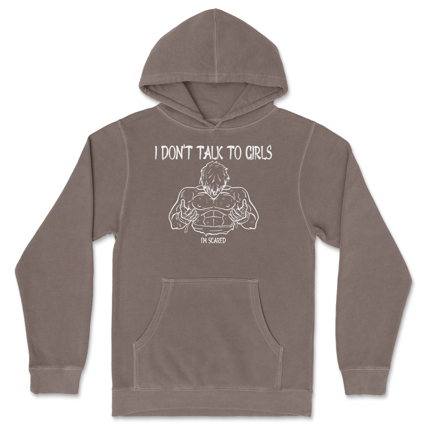 Independent Clothing Co. Hoodie Gym Shirt in Clay