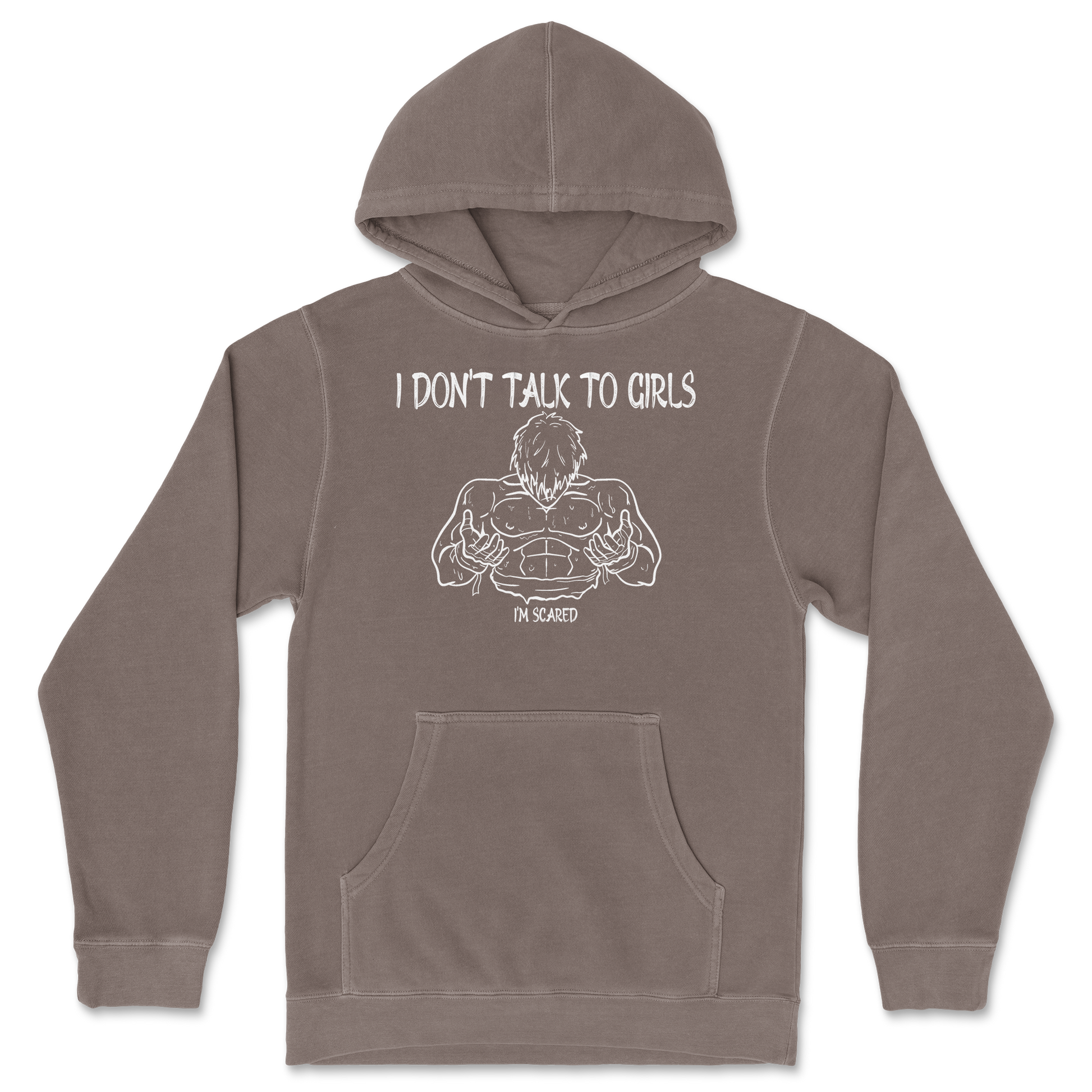 Independent Clothing Co. Hoodie Gym Shirt in Clay