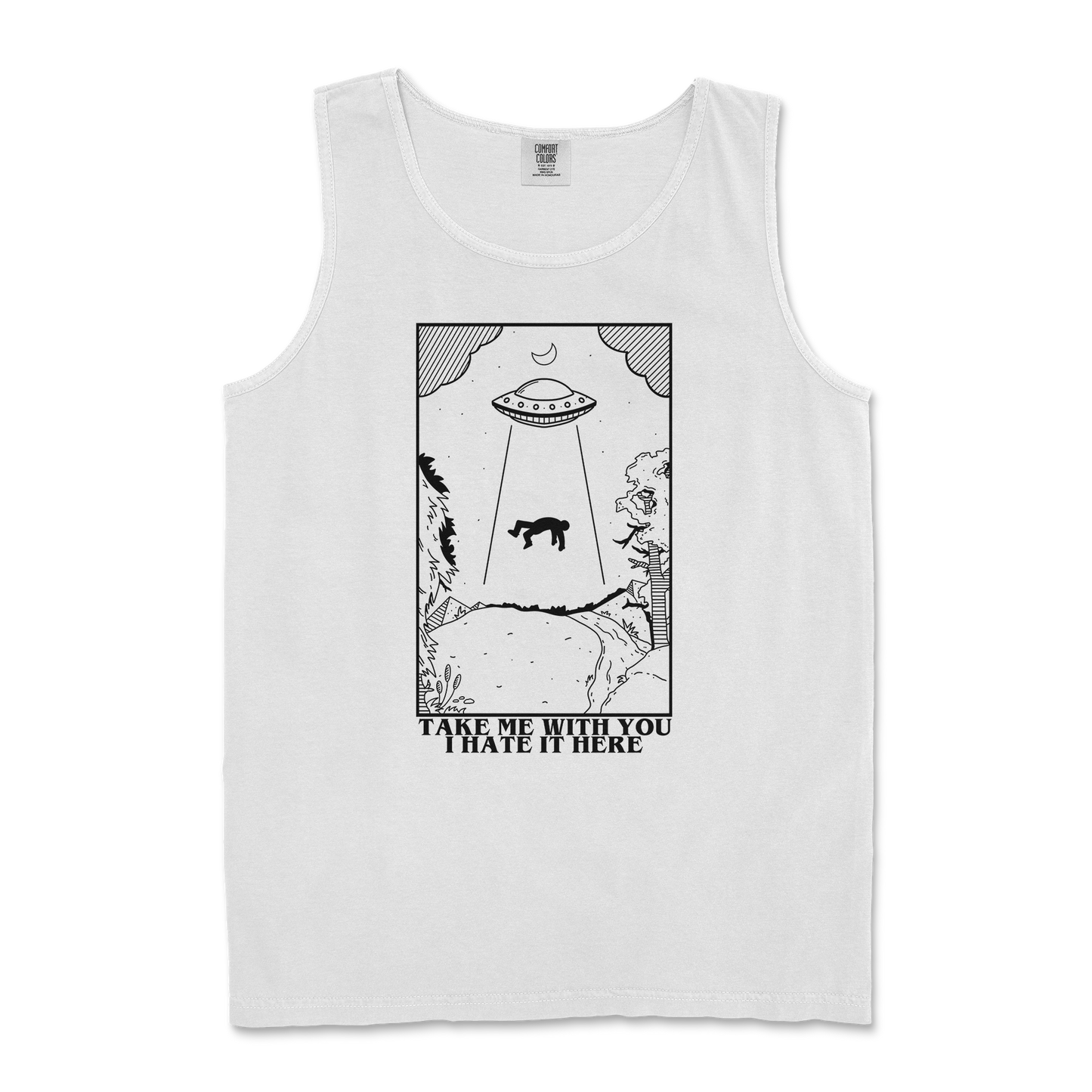 Comfort Colors Tank Top in White