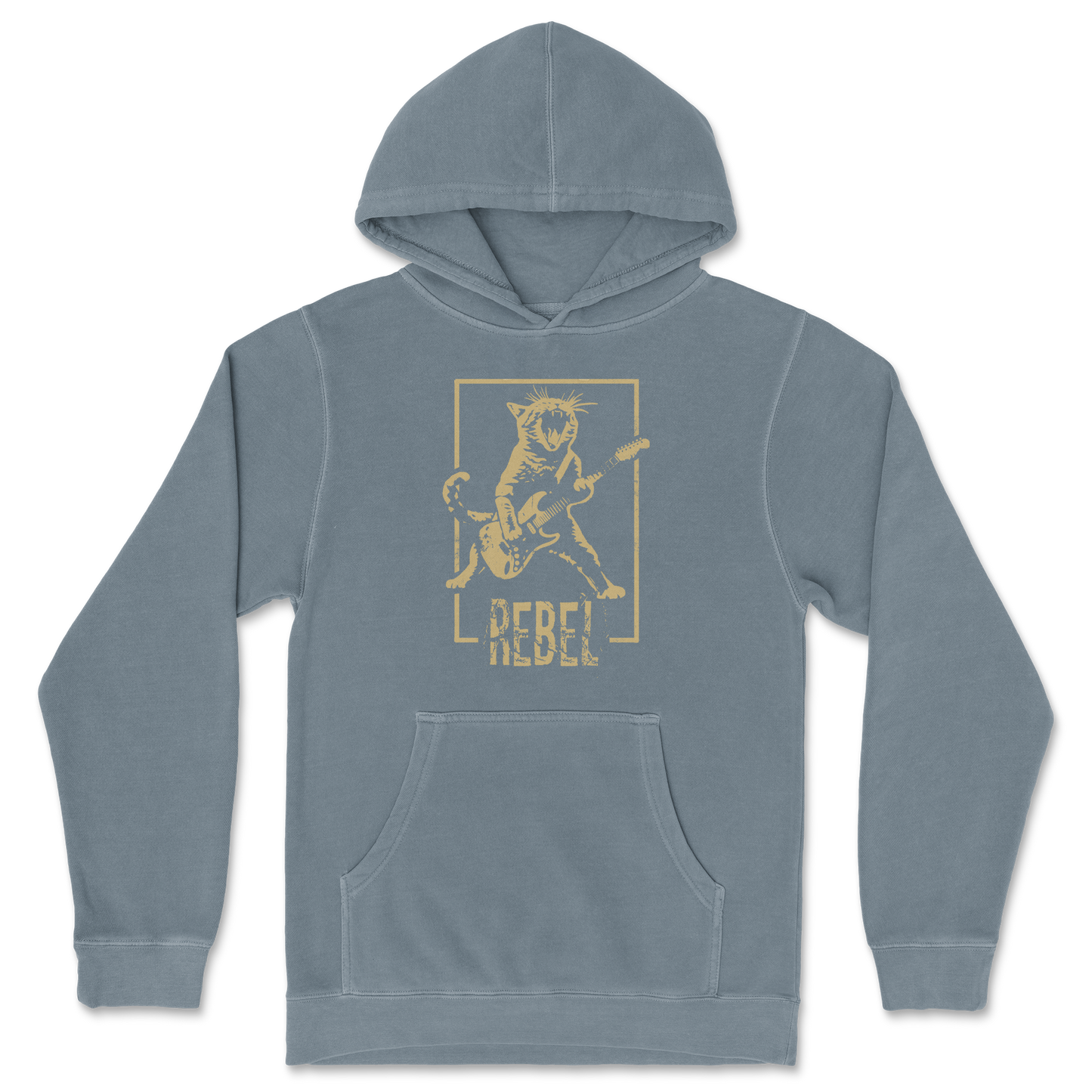 Independent Clothing Co. Hoodie Rebel Kitty in Blue Magic