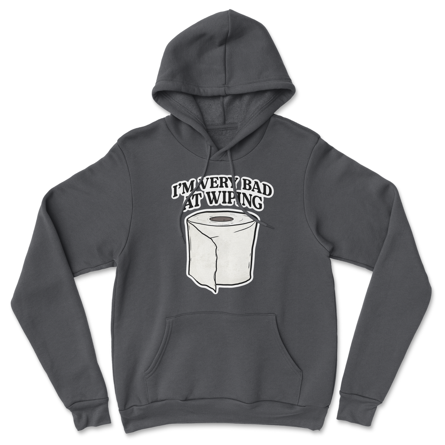 Heavy Blend Hoodie Bad Wiper in Black