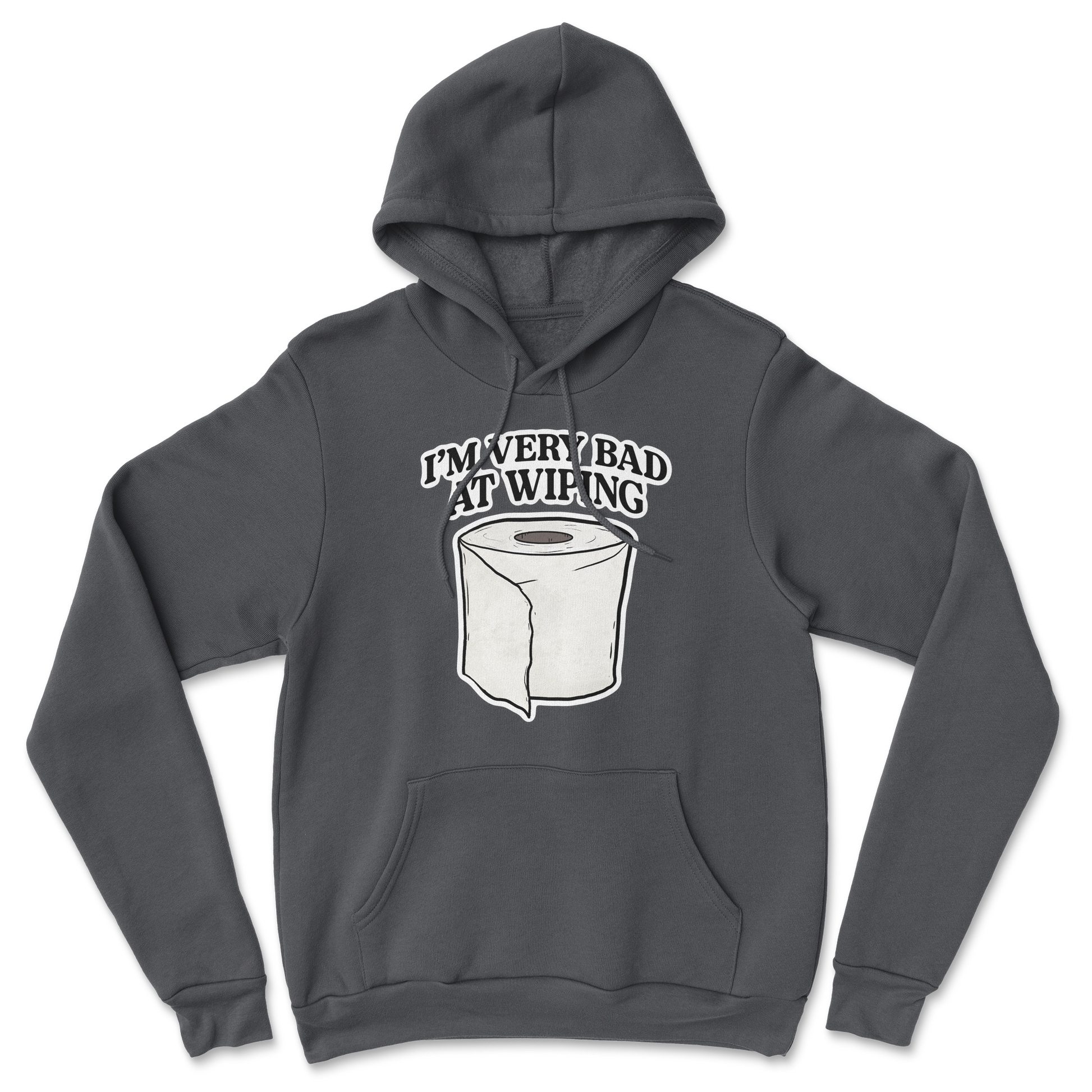 Heavy Blend Hoodie Bad Wiper in Black