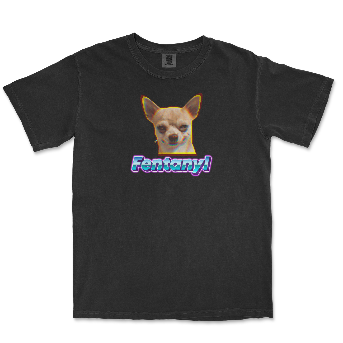 Comfort Colors T-Shirt Fent in Black