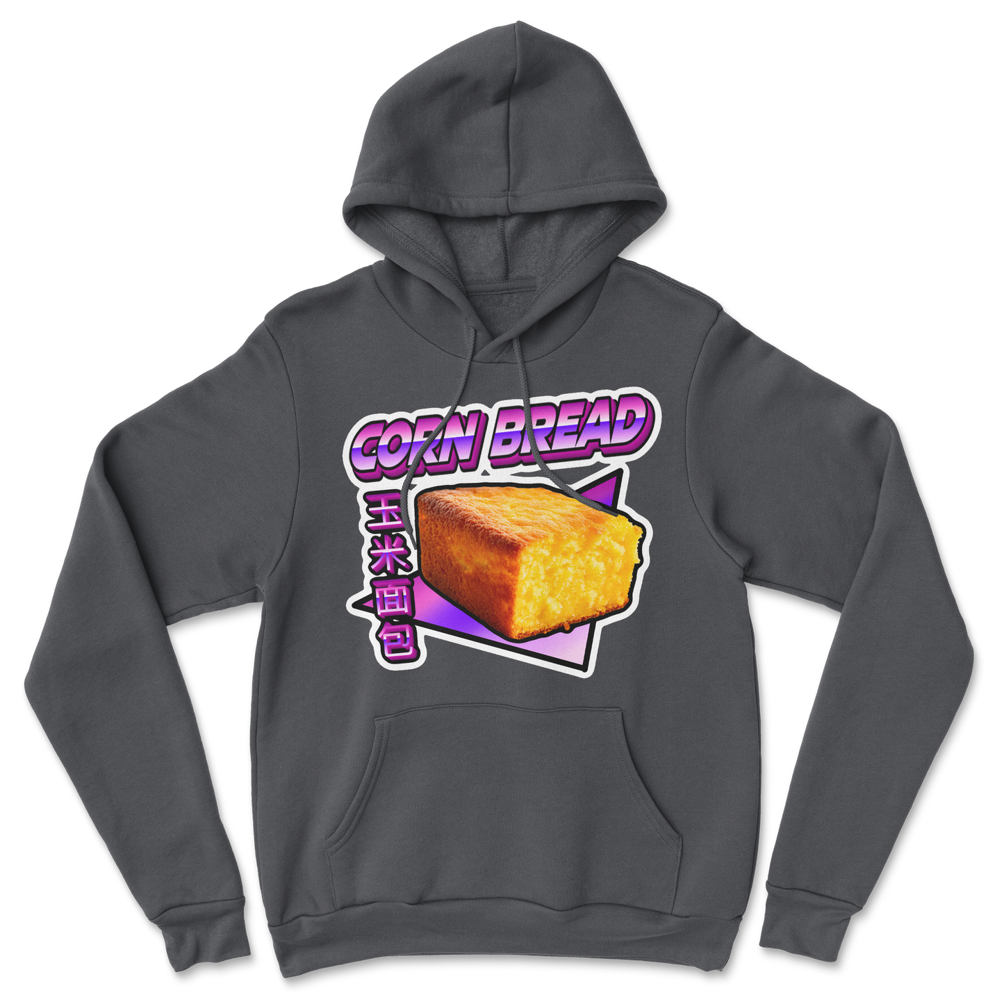 The Nice Shirt Hoodie Corn Bread in Black