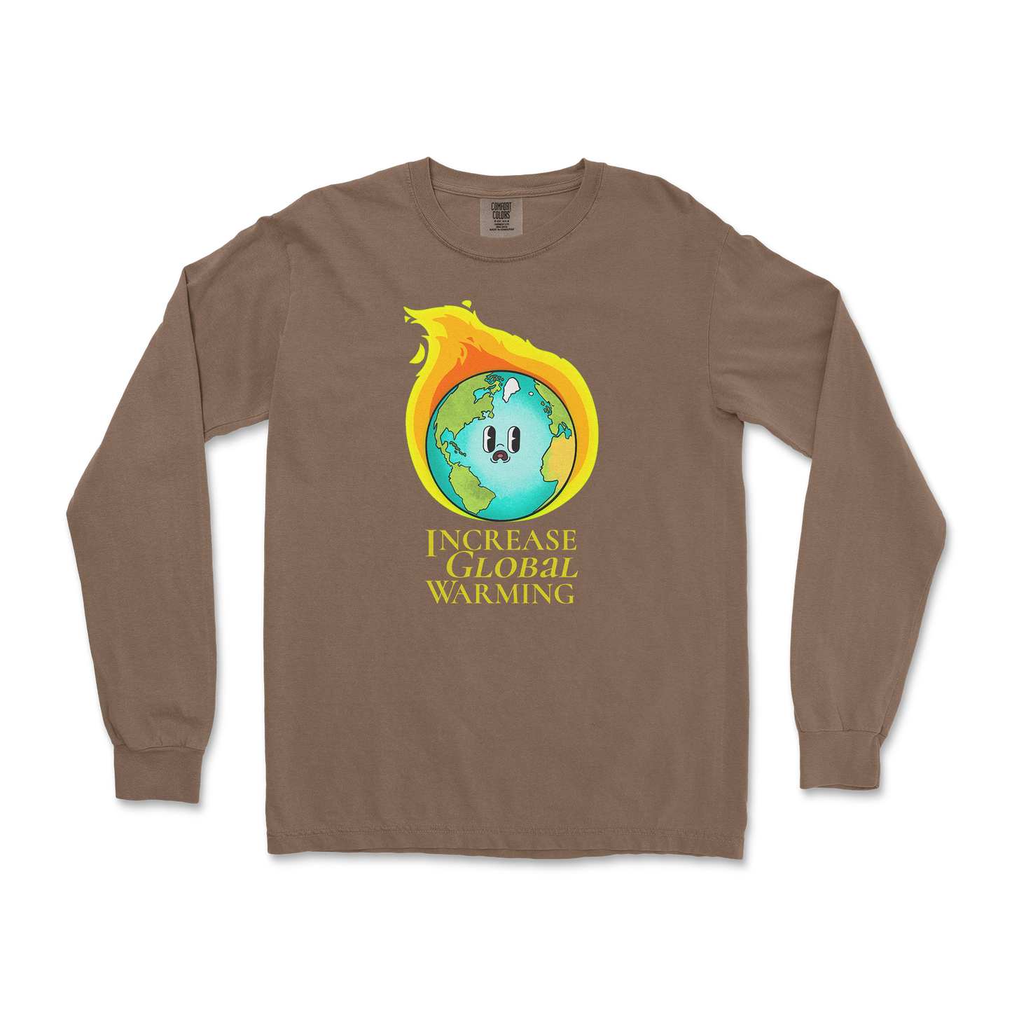 Comfort Colors Long Sleeve in Espresso