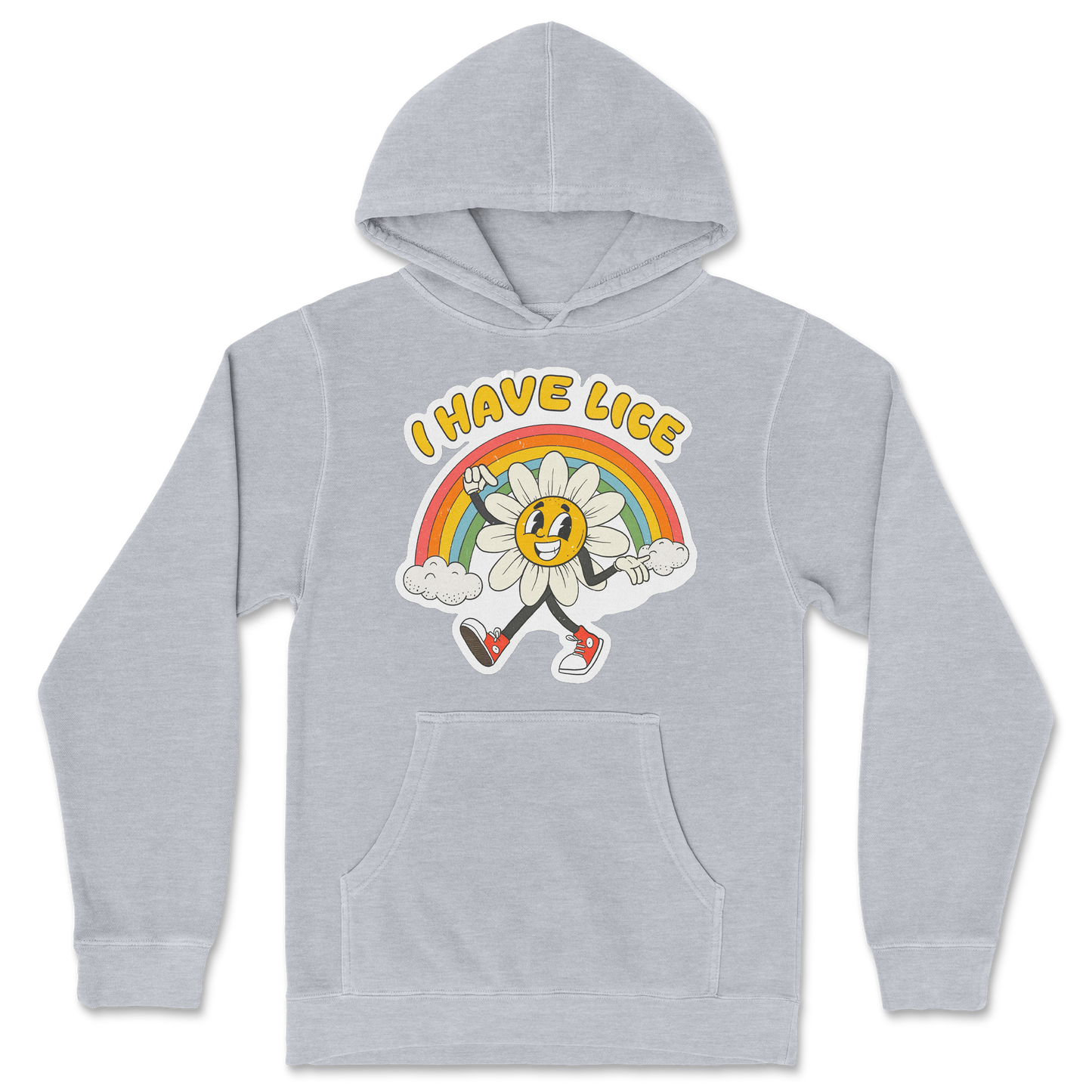 Independent Clothing Co. Hoodie Lice in Grey-Heather