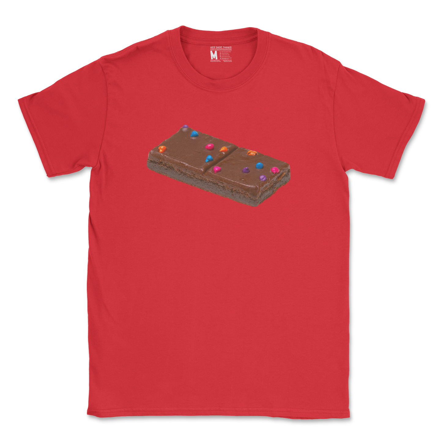 Gildan SoftStyle T-Shirt Mmmmm Yummmm in Red