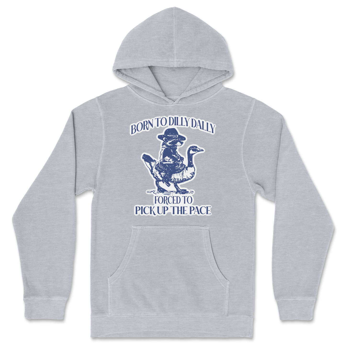 Independent Clothing Co. Hoodie Dilly Dally in Grey-Heather