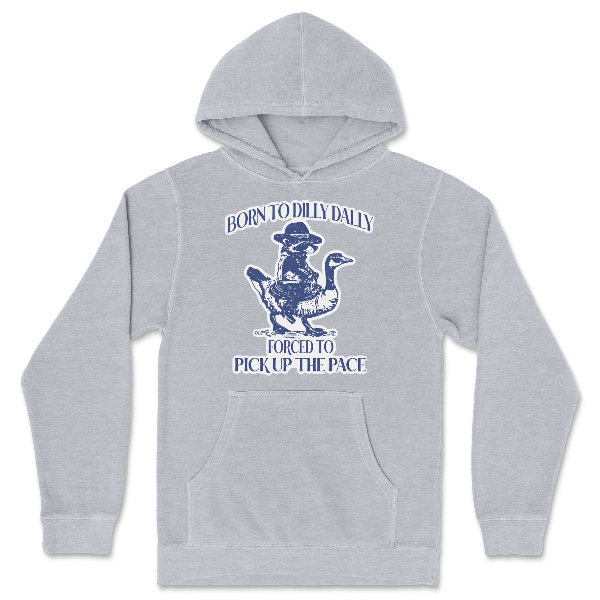 Independent Clothing Co. Hoodie Dilly Dally  in Grey-Heather