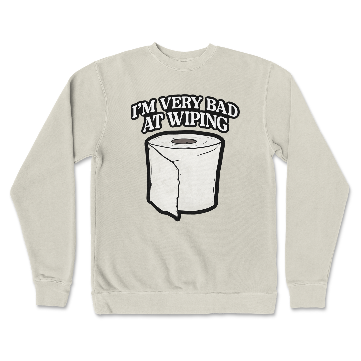 Independent Clothing Co. Crew Neck Bad Wiper in Bone