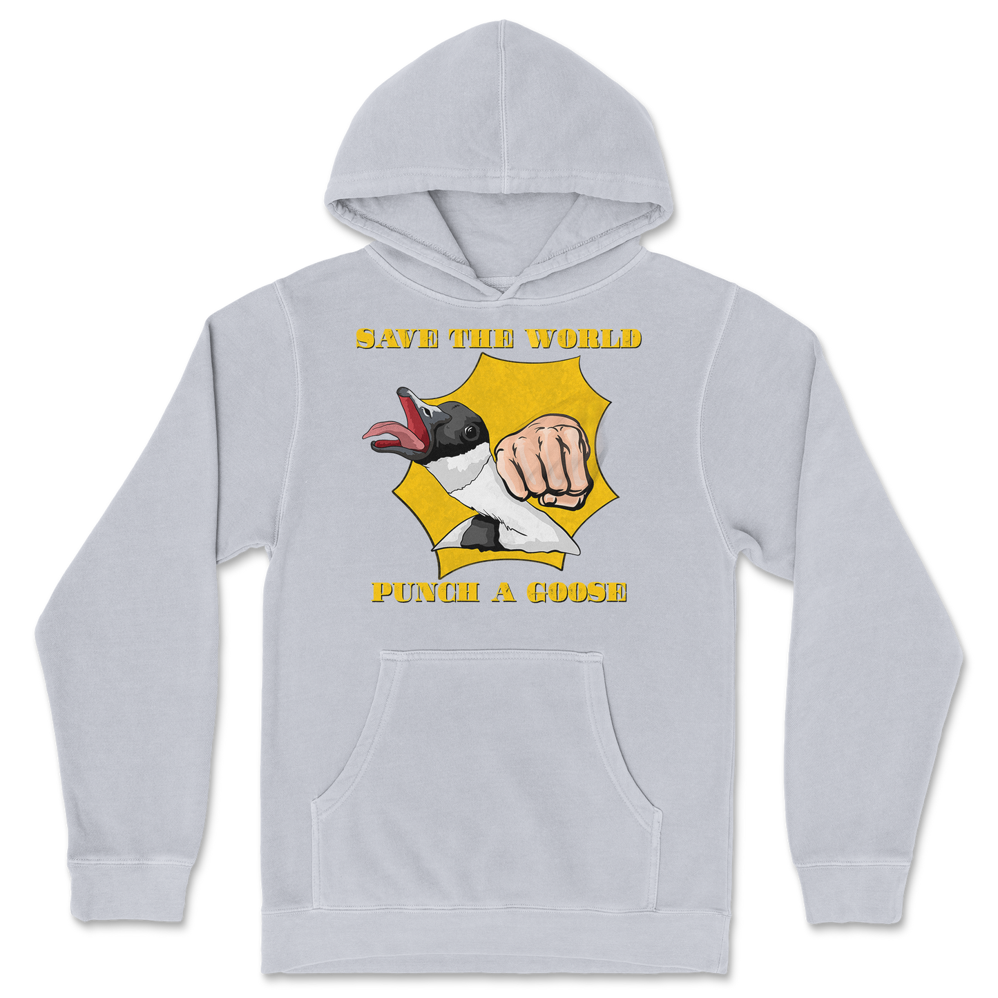 Independent Clothing Co. Hoodie I Hate Geesel in GreyHeather