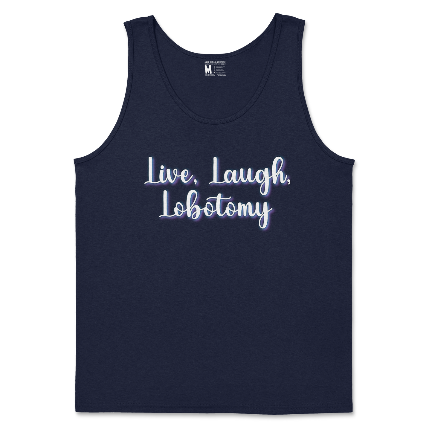 Gildan SoftStyle Tank Top in Navy