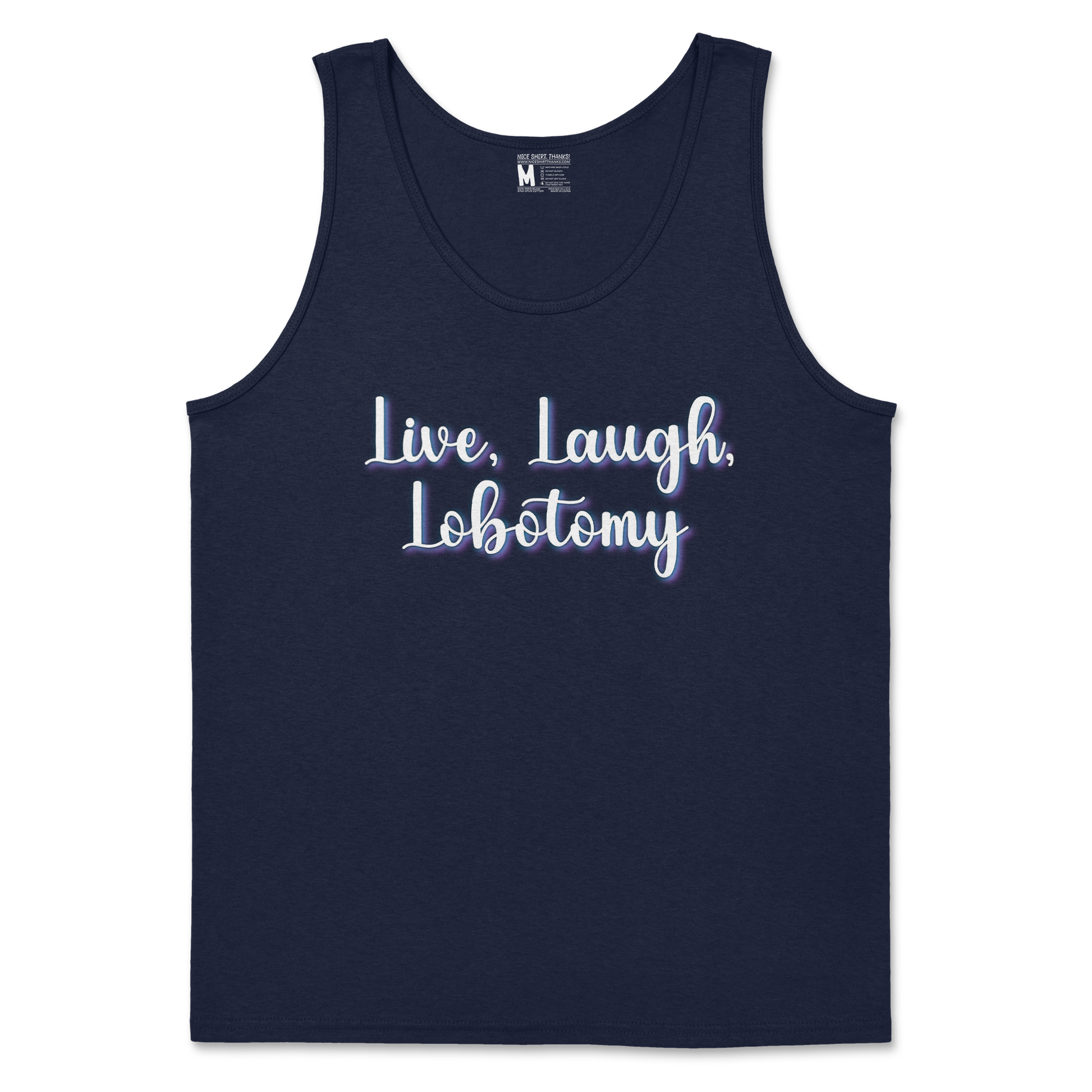 Gildan SoftStyle Tank Top in Navy