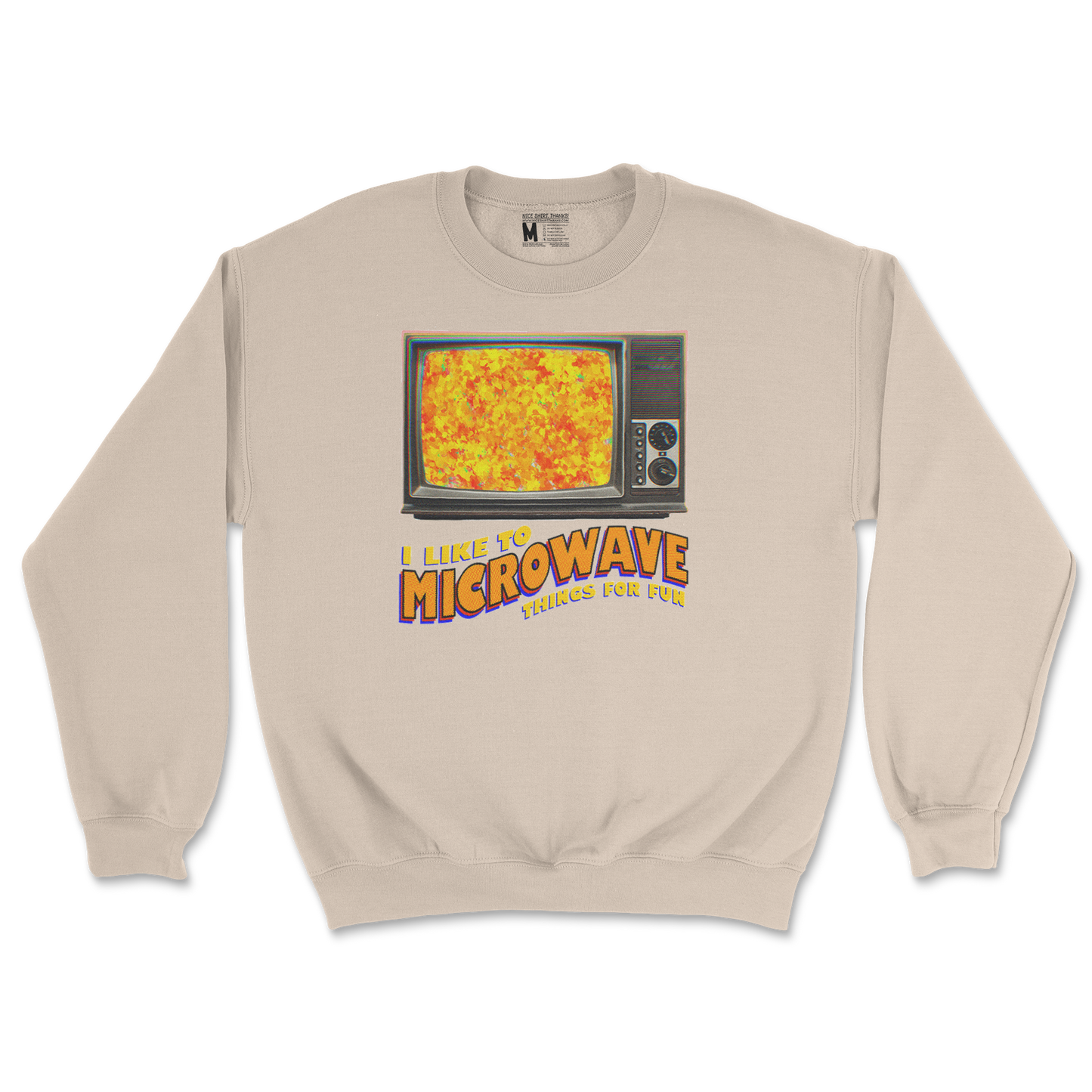 Gildan SoftStyle Crew Neck in Sand