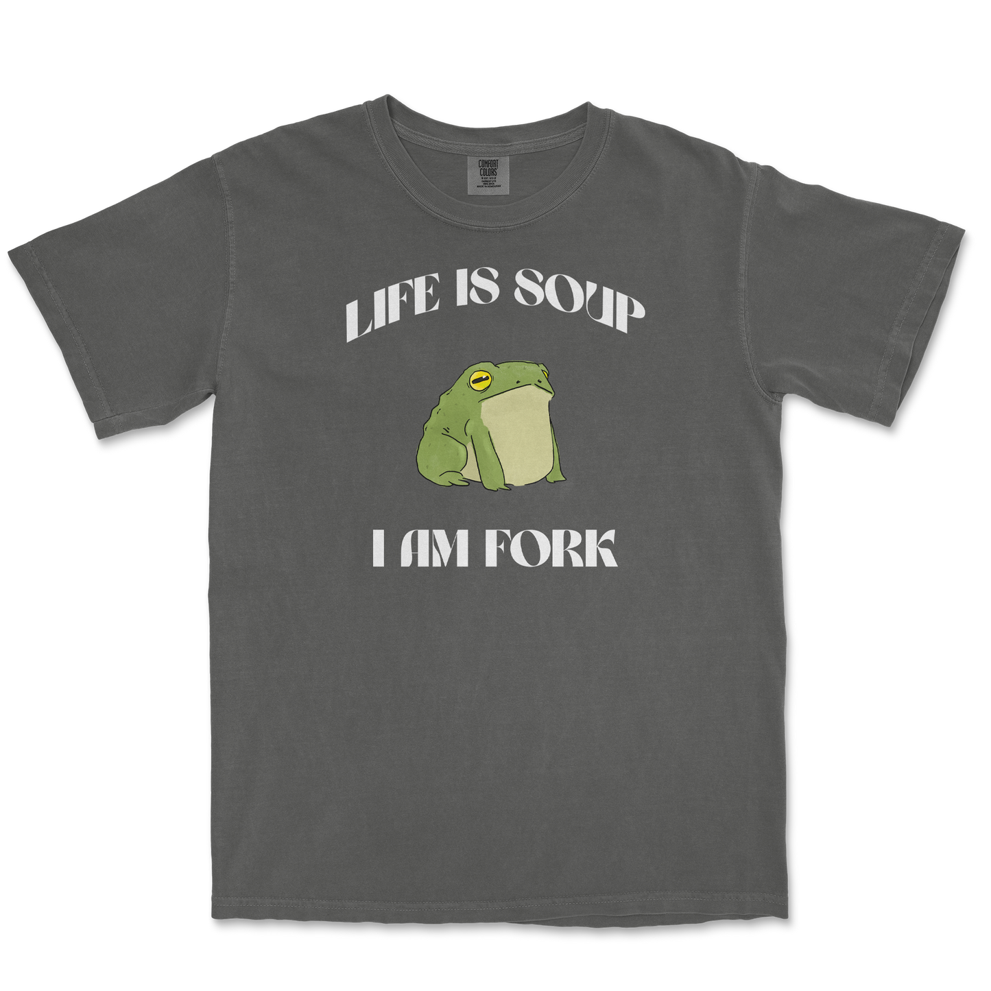 Comfort Colors T-Shirt I Am Fork in Pepper