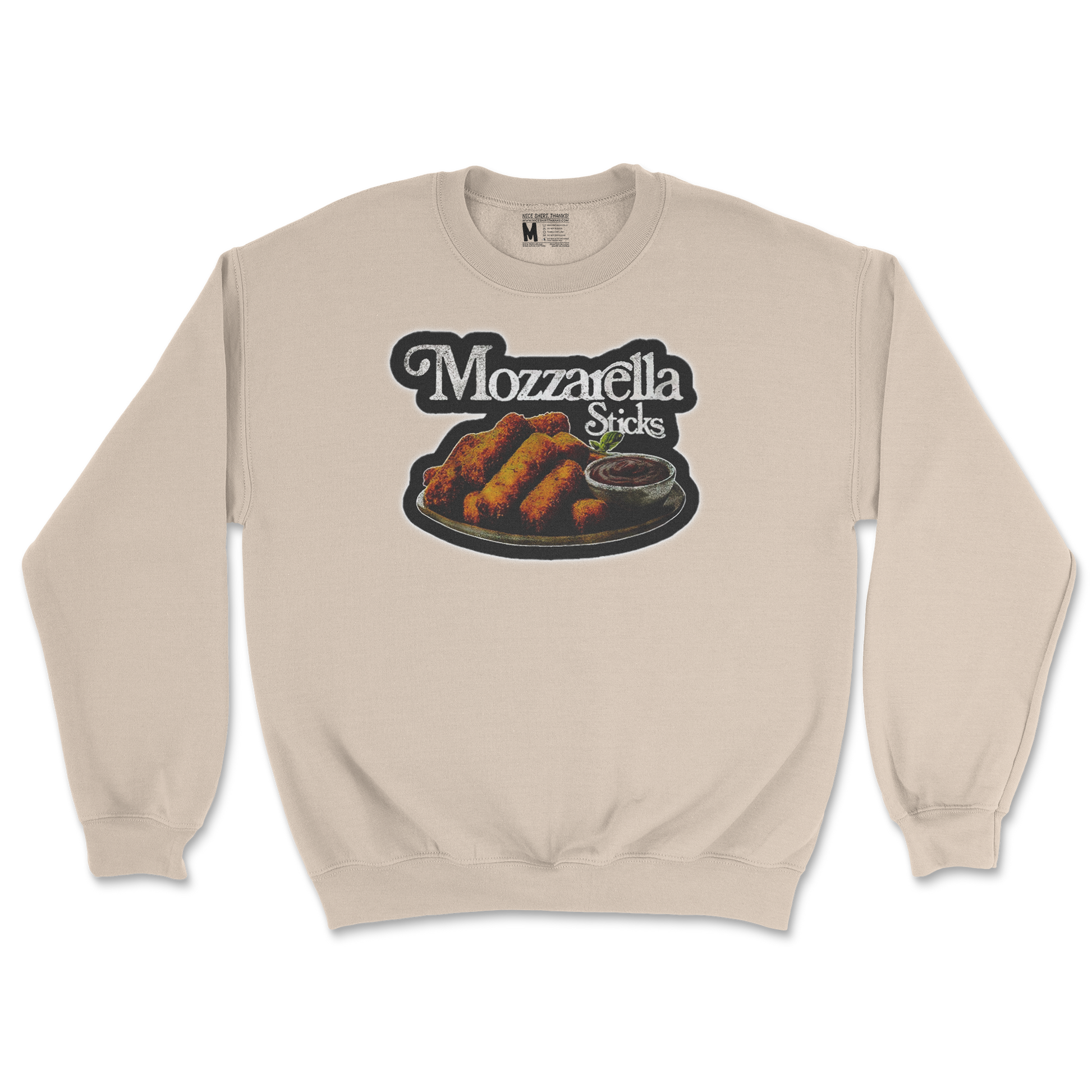 Gildan SoftStyle Crew Neck in Sand