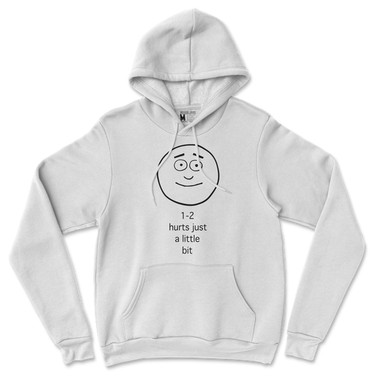 Gildan SoftStyle Hoodie Hurts A Little Bit in White