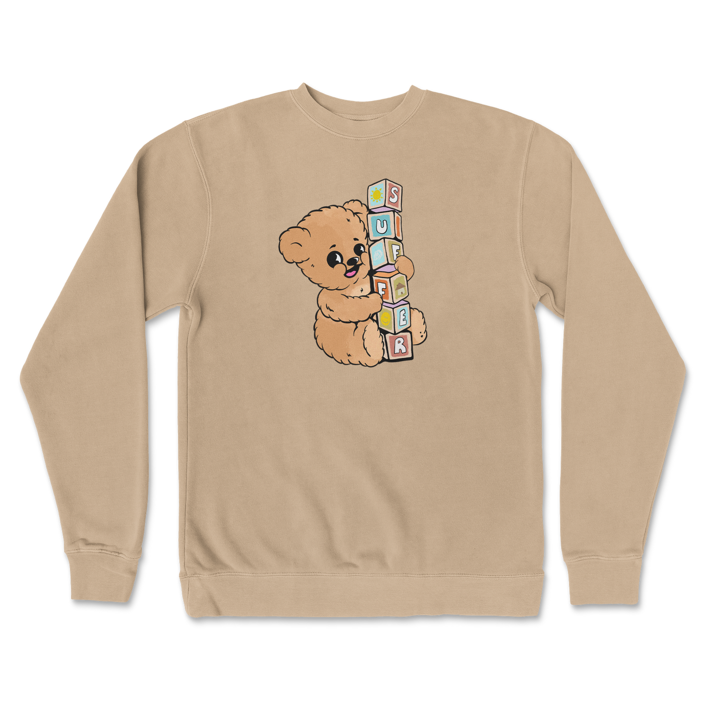 Independent Clothing Co. Crew Neck Suffer in Sandstone