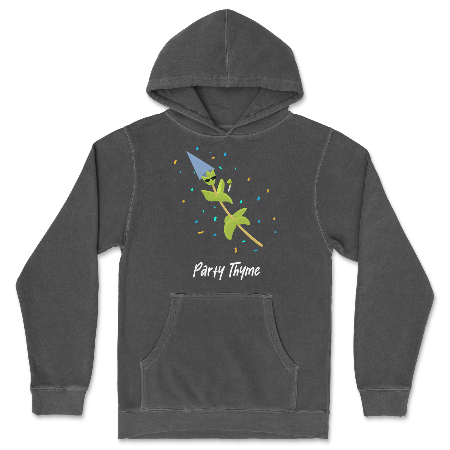 Independent Clothing Co. Hoodie Party Thyme in Black