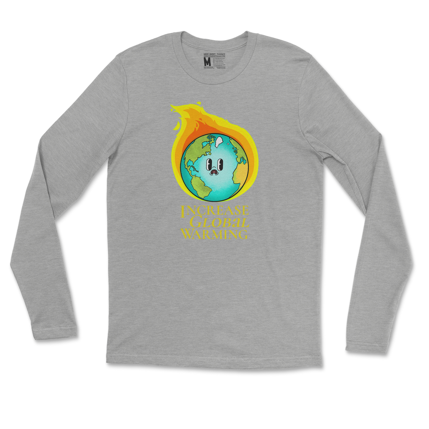 Gildan SoftStyle Long Sleeve in SportsGrey