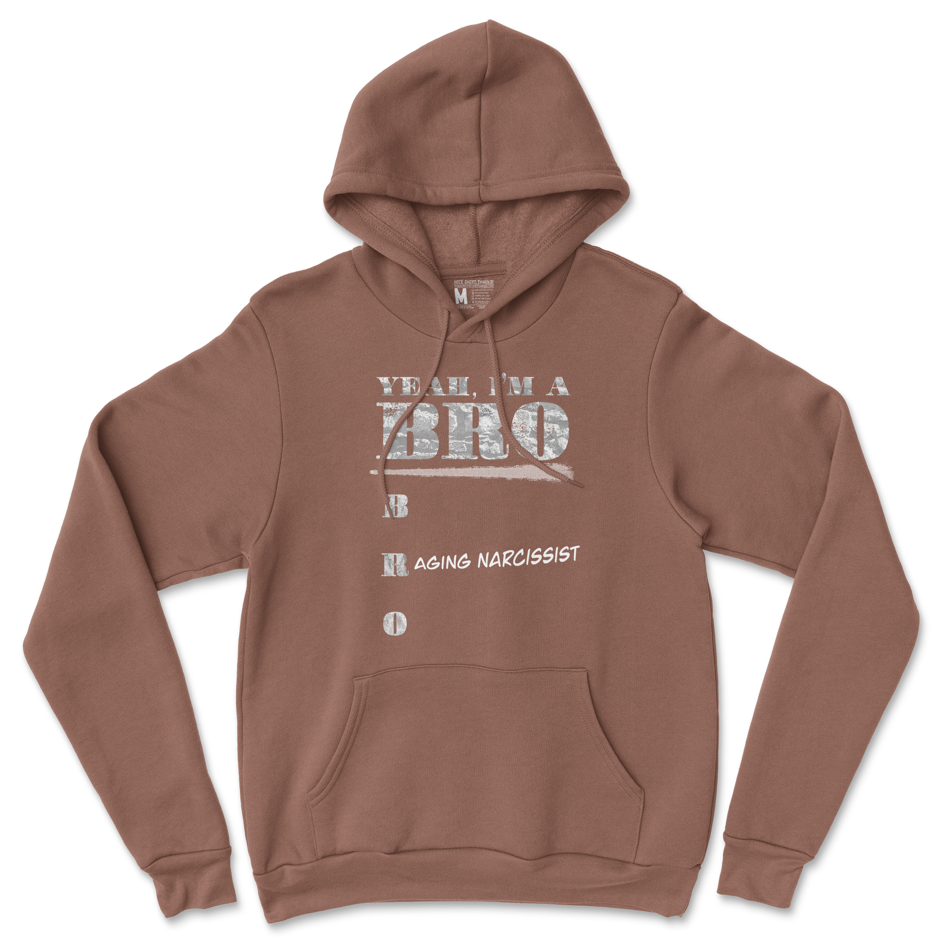 Gildan SoftStyle Hoodie Im Your Bro in Cocoa