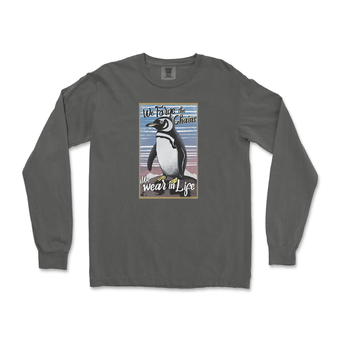 Comfort Colors Long Sleeve in Pepper