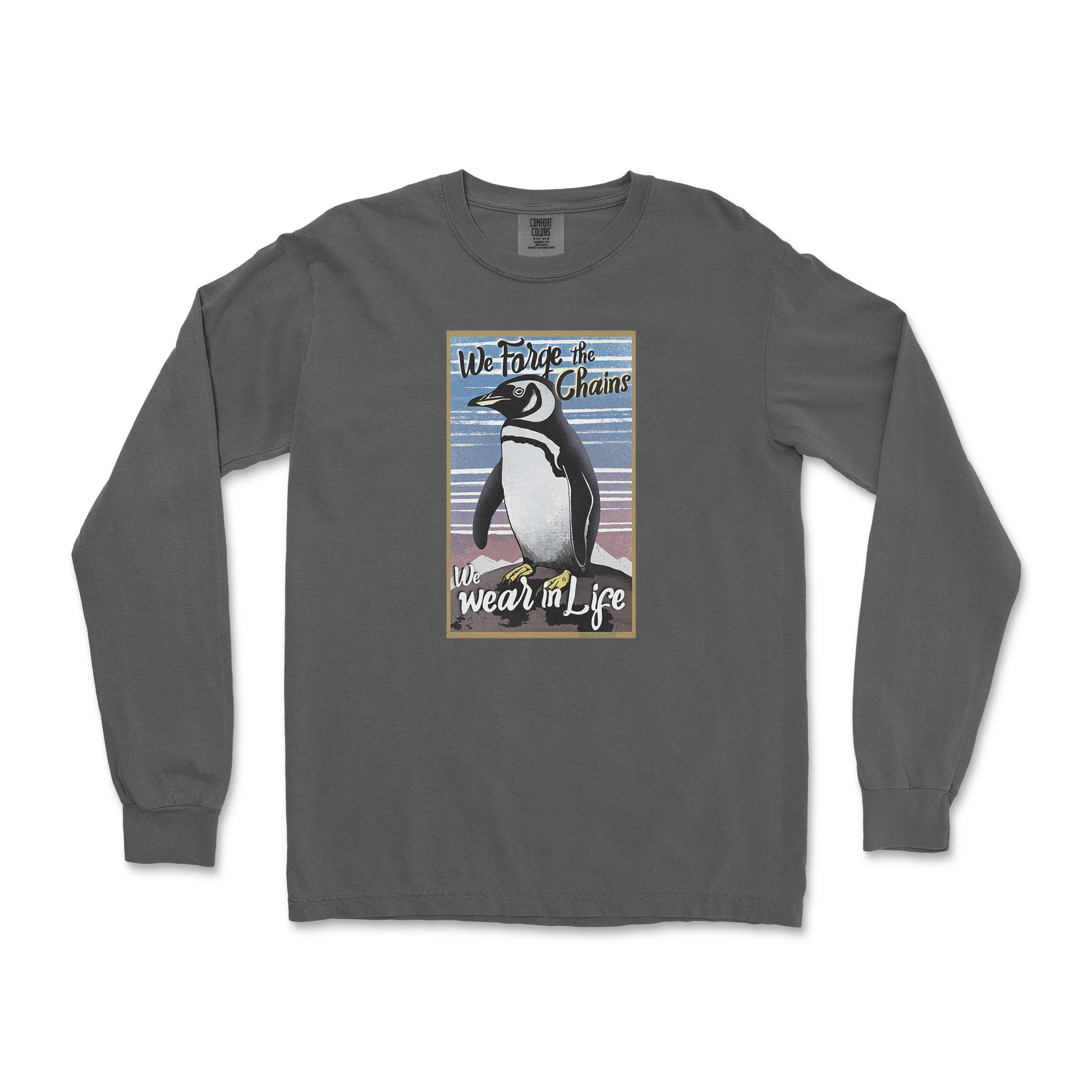 Comfort Colors Long Sleeve in Pepper