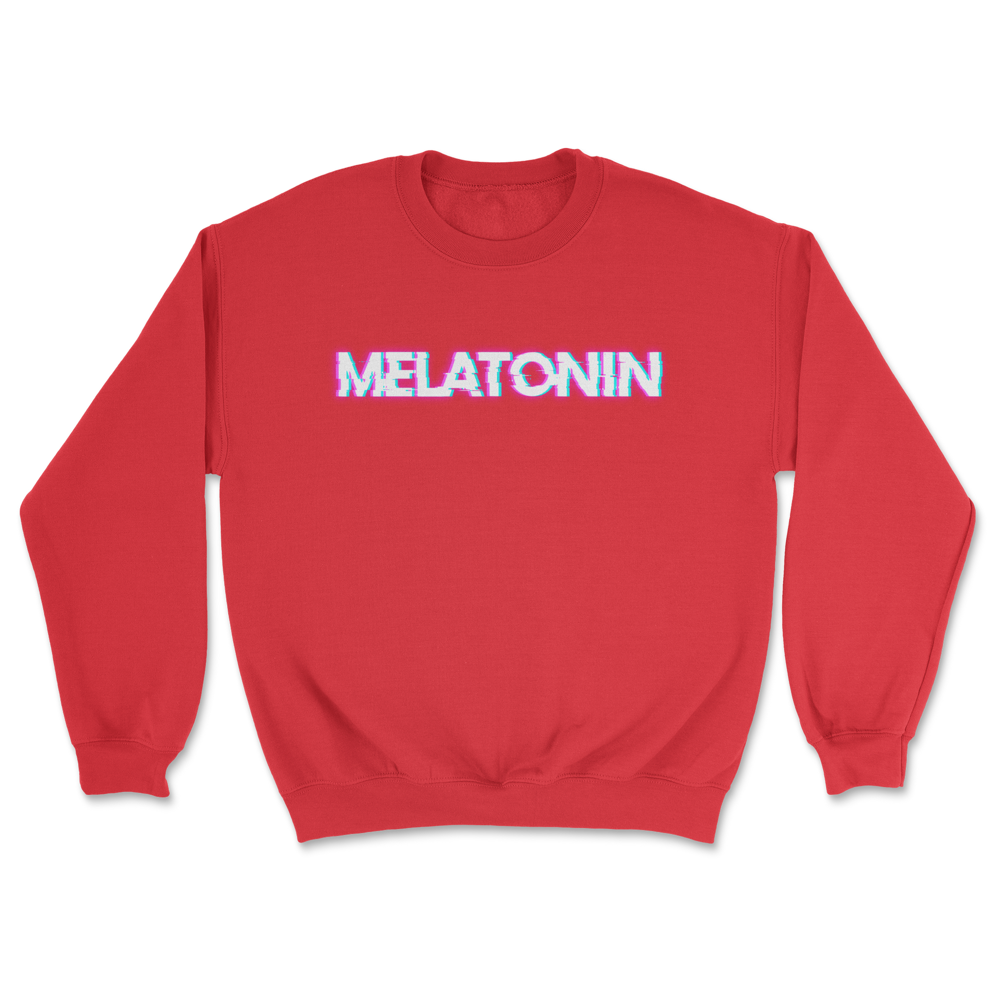 Heavy Blend Crew Neck Melatonin in Red