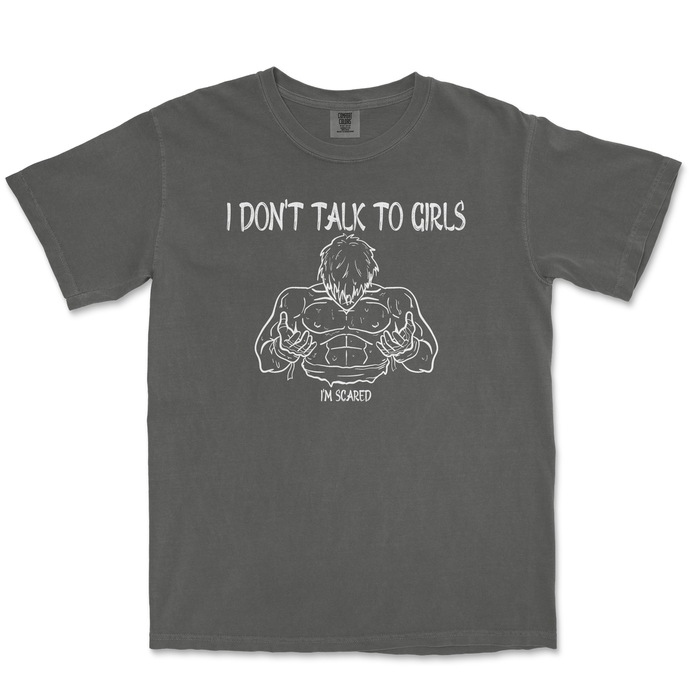 Comfort Colors T-Shirt Gym Shirt in Pepper