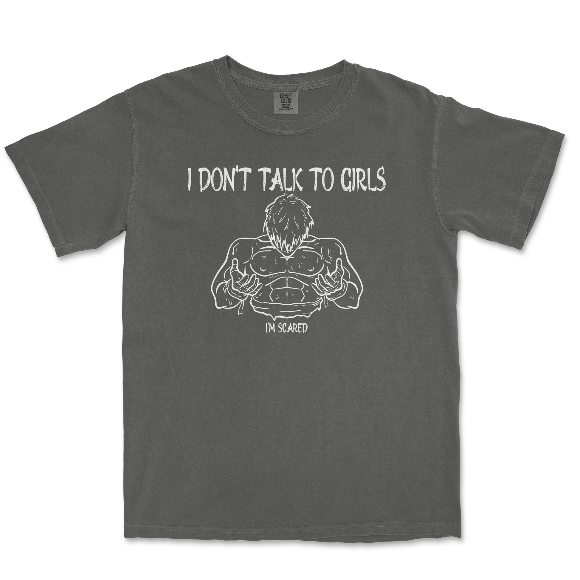 Comfort Colors T-Shirt Gym Shirt in Pepper