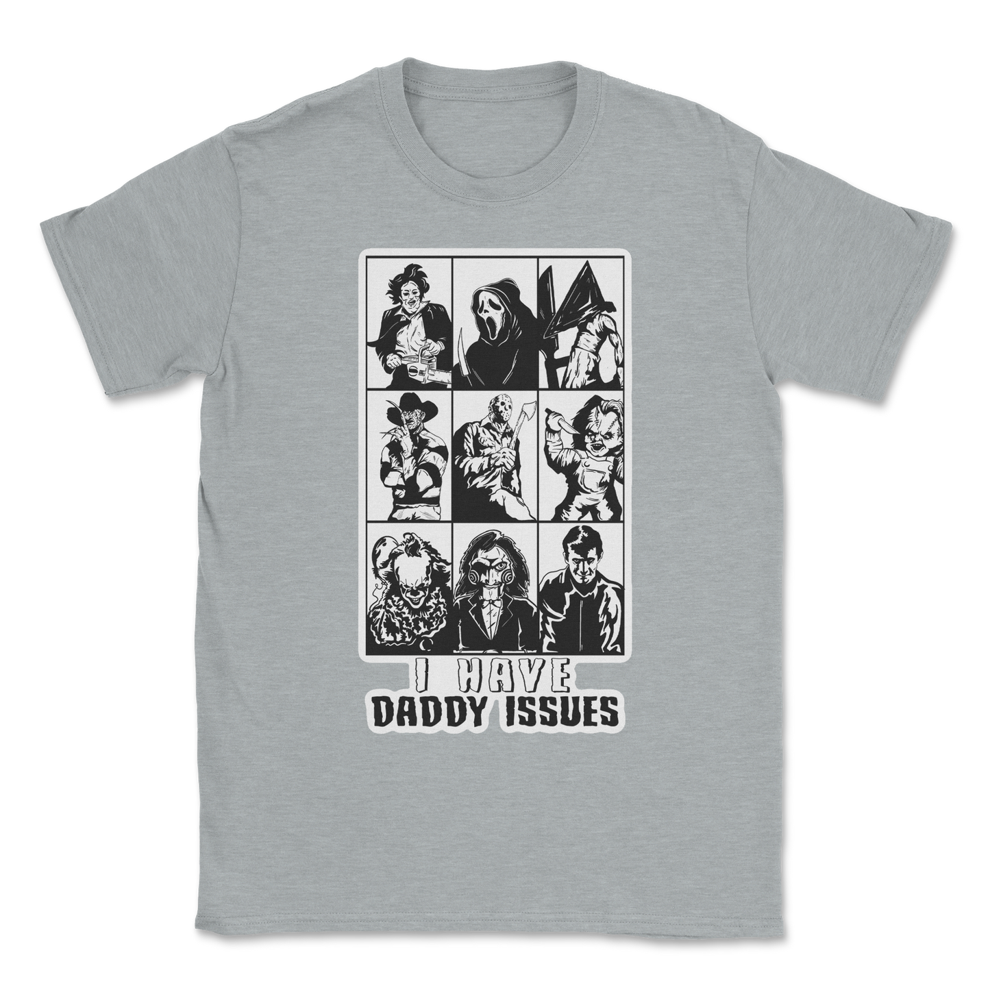 The Nice Shirt T-Shirt Daddy Issues in Sport-Grey