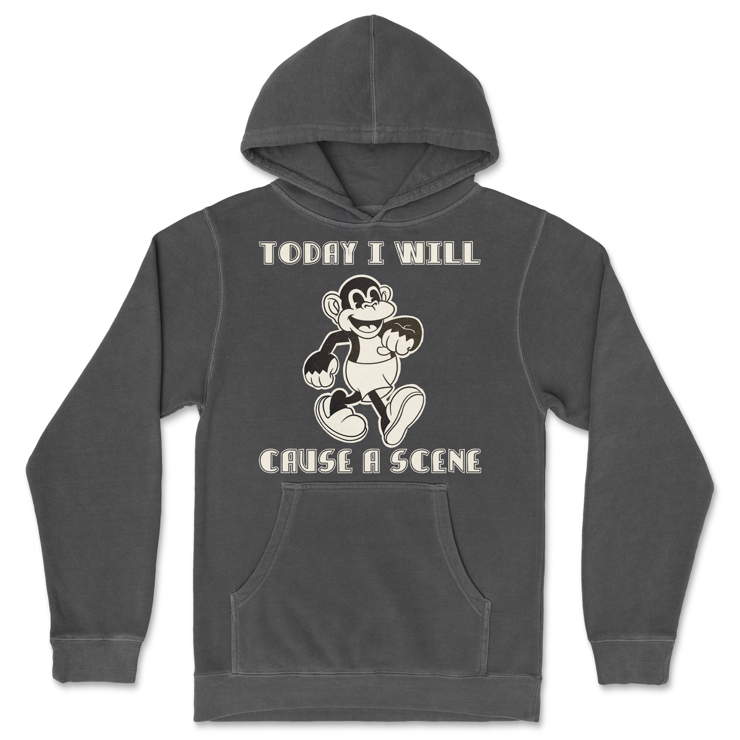 Independent Clothing Co. Hoodie Cause A Scene in Black