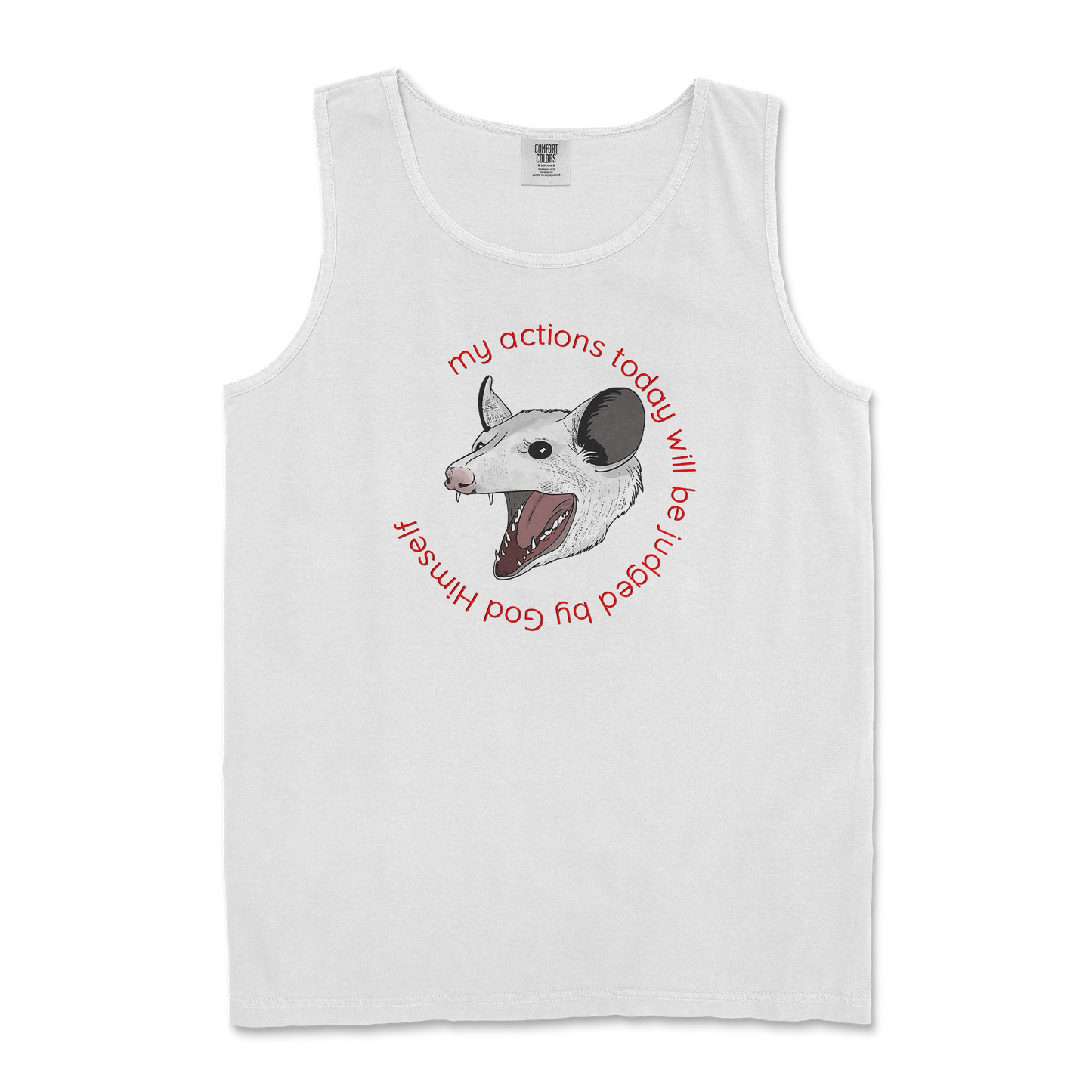 Comfort Colors Tank Top in White