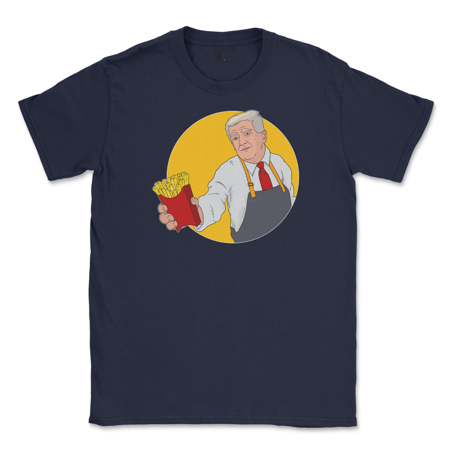 Gildan SoftStyle T-Shirt McTrump in Navy
