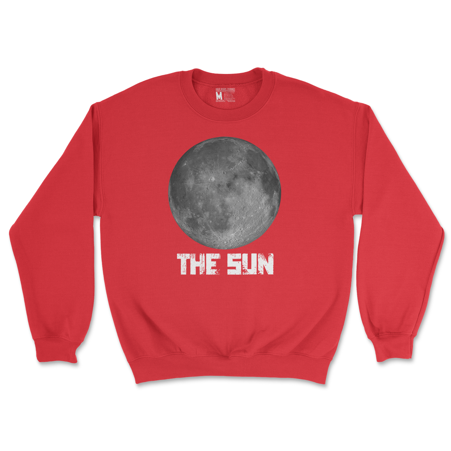 Gildan SoftStyle Crew Neck The Sun in Red