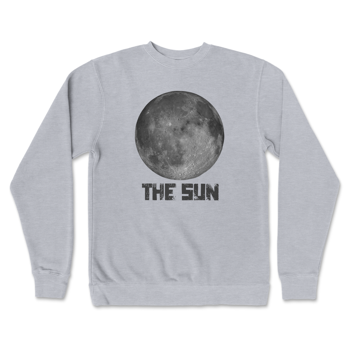 Independent Clothing Co. Crew Neck The Sun in GreyHeather
