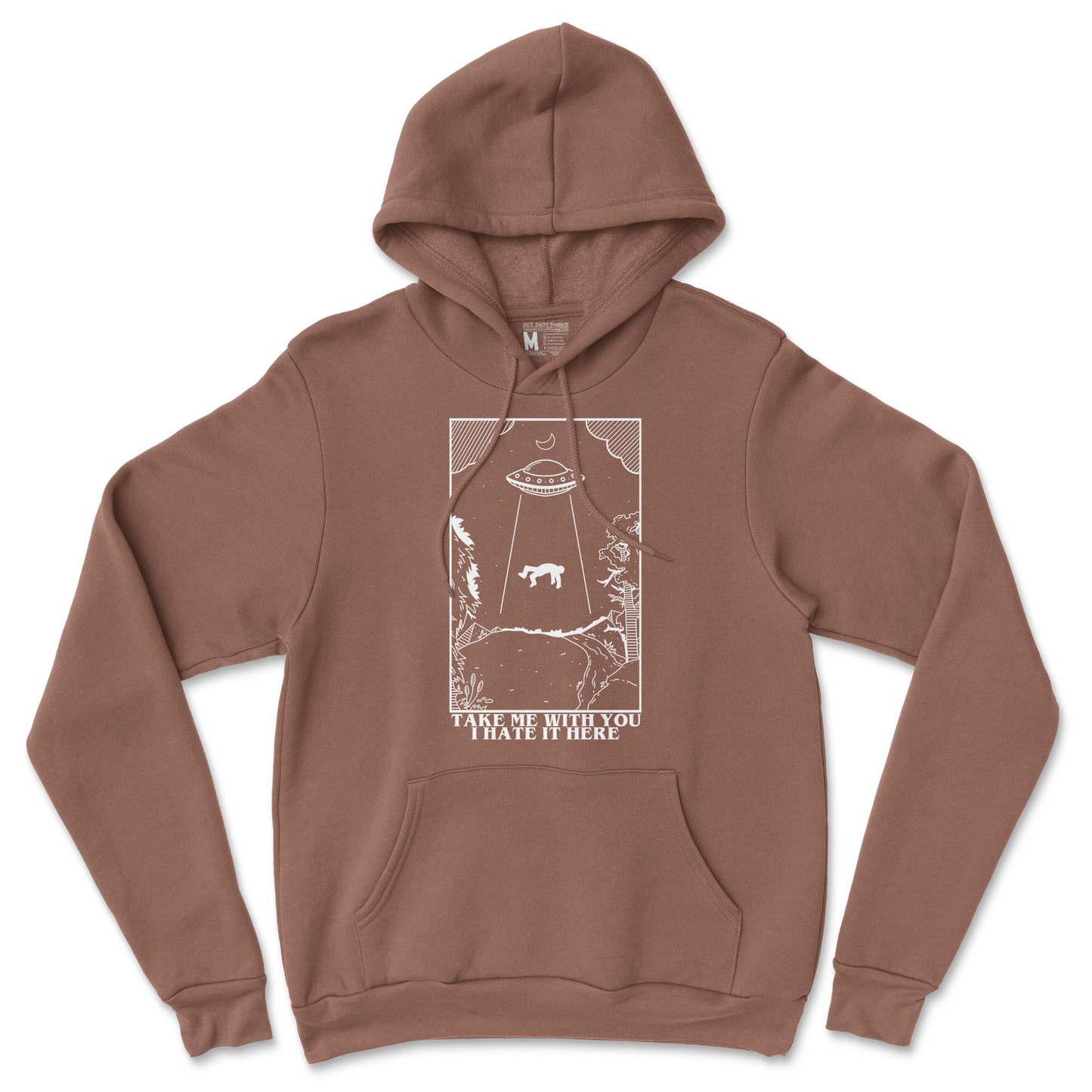 Gildan SoftStyle Hoodie in Cocoa